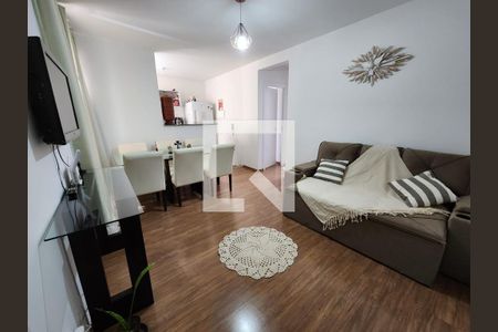 Sala de apartamento à venda com 2 quartos, 47m² em Jd Bela Vista, Vespasiano