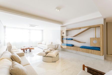 Sala de apartamento à venda com 4 quartos, 212m² em Moema, São Paulo