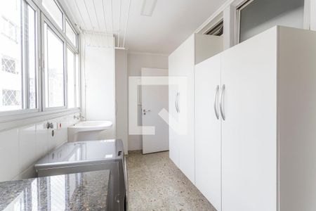 Área de Serviço de apartamento à venda com 4 quartos, 212m² em Moema, São Paulo