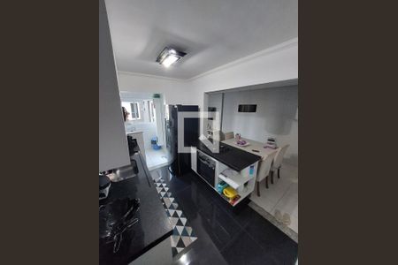 Cozinha de apartamento à venda com 2 quartos, 134m² em Vila Valparaíso, Santo André