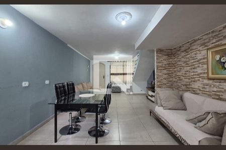 Sala de casa à venda com 3 quartos, 163m² em Vila Camilópolis, Santo André