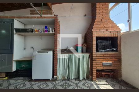 Area de serviço de casa à venda com 3 quartos, 163m² em Vila Camilópolis, Santo André