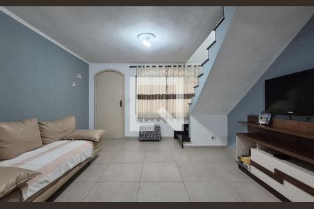 Sala de casa à venda com 3 quartos, 163m² em Vila Camilópolis, Santo André