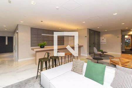 Área comum - Lounge de kitnet/studio à venda com 1 quarto, 23m² em Vila Mariana, São Paulo