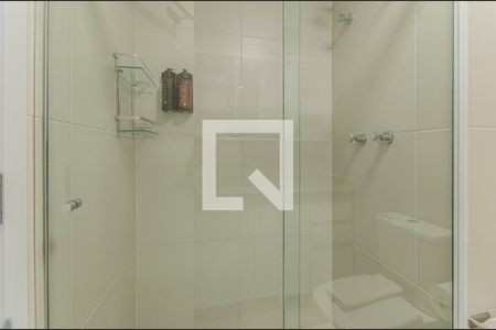 Banheiro de kitnet/studio para alugar com 1 quarto, 22m² em Paraíso, São Paulo