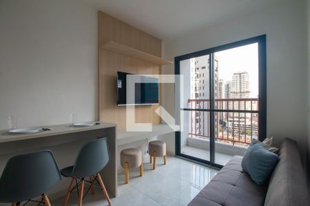 Sala/Cozinha de apartamento para alugar com 1 quarto, 29m² em Jardim das Acacias, São Paulo