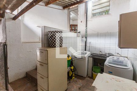 Área de Serviço de casa à venda com 4 quartos, 120m² em Sagrada Família, Belo Horizonte