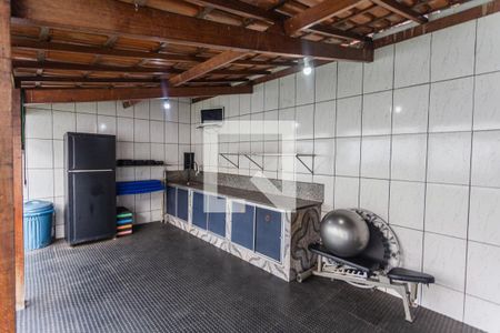 Quintal com Cozinha de casa à venda com 4 quartos, 120m² em Sagrada Família, Belo Horizonte