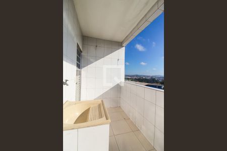 Área de Serviço e Varanda de kitnet/studio para alugar com 1 quarto, 35m² em Jardim Matarazzo, São Paulo