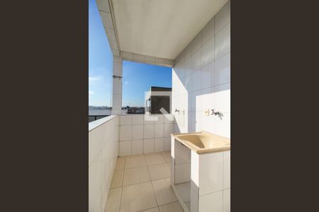 Área de Serviço e Varanda de kitnet/studio para alugar com 1 quarto, 35m² em Jardim Matarazzo, São Paulo
