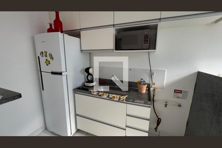 Cozinha de apartamento à venda com 2 quartos, 45m² em Loteamento Parque São Martinho, Campinas