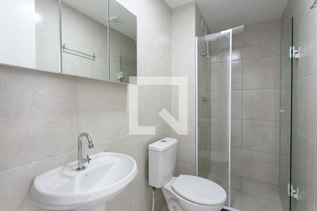 Banheiro de apartamento para alugar com 1 quarto, 25m² em Jardim America da Penha, São Paulo