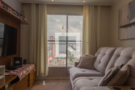 Sala de apartamento à venda com 3 quartos, 82m² em Jardim do Mar, São Bernardo do Campo