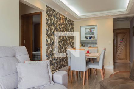 Sala de apartamento à venda com 3 quartos, 82m² em Jardim do Mar, São Bernardo do Campo