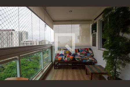 Varanda de apartamento à venda com 3 quartos, 100m² em Recreio dos Bandeirantes, Rio de Janeiro