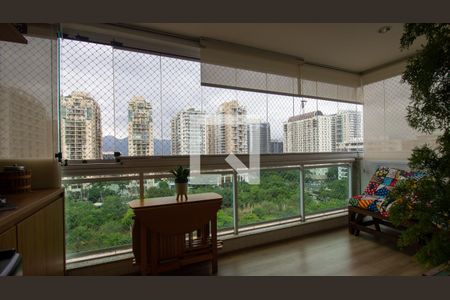 Varanda de apartamento à venda com 3 quartos, 100m² em Recreio dos Bandeirantes, Rio de Janeiro