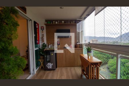Varanda de apartamento à venda com 3 quartos, 100m² em Recreio dos Bandeirantes, Rio de Janeiro