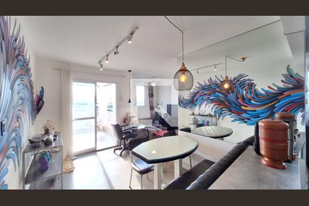 Sala de apartamento para alugar com 2 quartos, 64m² em Barra Funda, São Paulo
