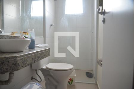 Banheiro Social de apartamento à venda com 2 quartos, 42m² em Vila Floresta, Santo André