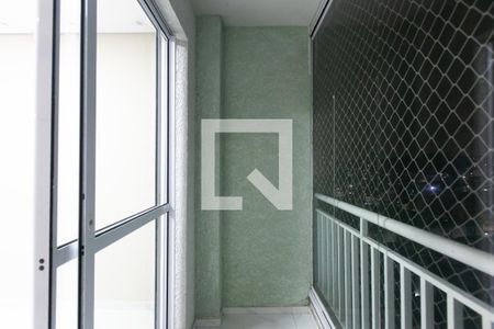 Varanda da Sala de apartamento para alugar com 2 quartos, 50m² em Vila Carmosina, São Paulo