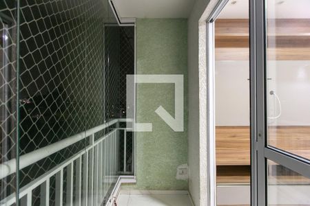 Varanda da Sala de apartamento para alugar com 2 quartos, 50m² em Vila Carmosina, São Paulo