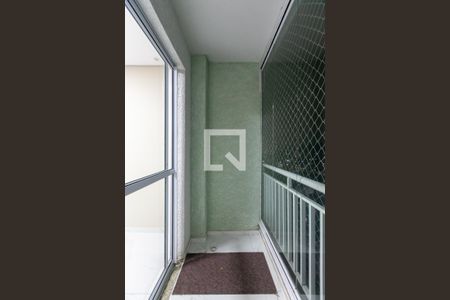 Varanda da Sala de apartamento para alugar com 2 quartos, 50m² em Vila Carmosina, São Paulo
