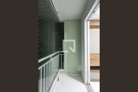 Varanda da Sala de apartamento para alugar com 2 quartos, 50m² em Vila Carmosina, São Paulo