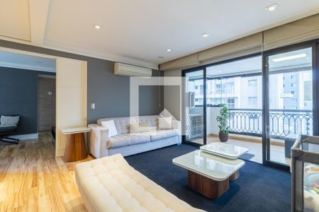 Sala de apartamento à venda com 3 quartos, 129m² em Vila Uberabinha, São Paulo