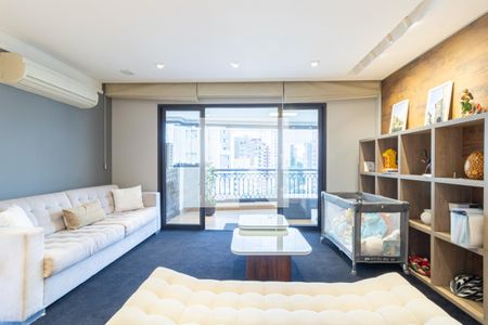 Sala de apartamento à venda com 3 quartos, 129m² em Vila Uberabinha, São Paulo