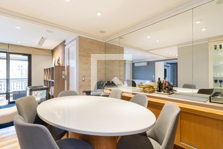 Sala de Jantar de apartamento à venda com 3 quartos, 129m² em Vila Uberabinha, São Paulo