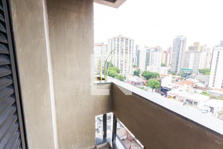 Varanda da Suíte 2 de apartamento à venda com 3 quartos, 146m² em Jardim, Santo André