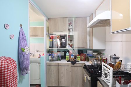 Cozinha de apartamento à venda com 2 quartos, 48m² em Mato Grande, Canoas