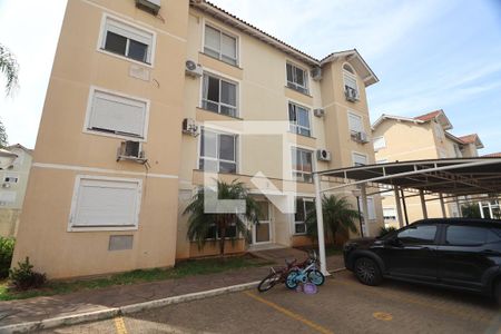Fachada do bloco de apartamento à venda com 2 quartos, 48m² em Mato Grande, Canoas