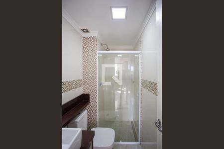 Banheiro Social de apartamento para alugar com 2 quartos, 62m² em Centro, Diadema