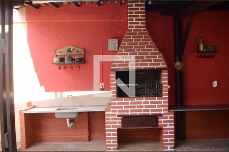 Área comum - Churrasqueira de casa à venda com 3 quartos, 360m² em Nova Vista, Belo Horizonte
