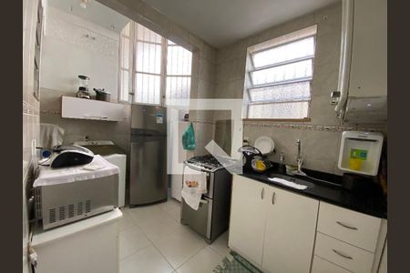 Cozinha e Área de Serviço de apartamento à venda com 2 quartos, 70m² em Higienópolis, Rio de Janeiro