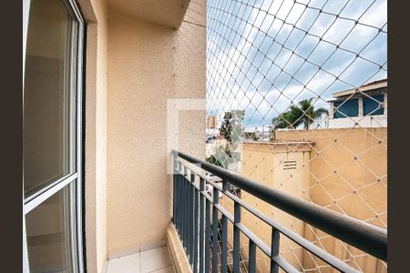 Varanda da Sala de apartamento para alugar com 2 quartos, 55m² em Jardim Pinheiros, São Paulo