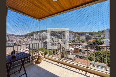 Varanda da Sala de apartamento à venda com 2 quartos, 70m² em Vila Isabel, Rio de Janeiro