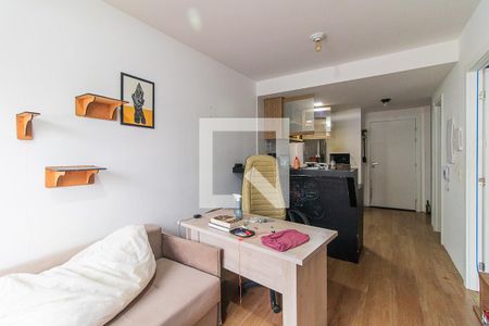 Sala de apartamento para alugar com 1 quarto, 44m² em Azenha, Porto Alegre