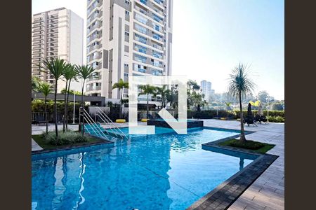 Área comum - Piscina de apartamento à venda com 2 quartos, 57m² em Panamby, São Paulo