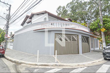 Fachada de casa à venda com 3 quartos, 158m² em Chácara Dublin Paulista, São Bernardo do Campo