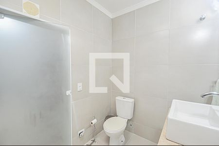 Banheiro da Suíte de casa à venda com 3 quartos, 158m² em Chácara Dublin Paulista, São Bernardo do Campo