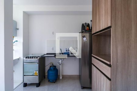 Cozinha de apartamento para alugar com 2 quartos, 41m² em Parque Arariba, São Paulo