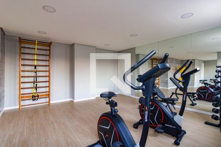 Área comum - Academia de apartamento para alugar com 2 quartos, 41m² em Parque Arariba, São Paulo