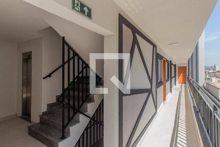 Área comum de apartamento à venda com 2 quartos, 57m² em Parque Vitoria, São Paulo