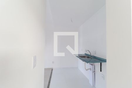 Cozinha de apartamento à venda com 2 quartos, 44m² em Parque Vitoria, São Paulo