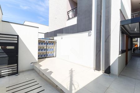 Entrada do condomínio de apartamento à venda com 2 quartos, 46m² em Parque Vitoria, São Paulo