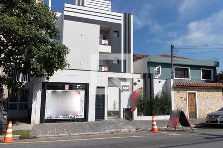 Fachada de apartamento à venda com 2 quartos, 57m² em Parque Vitoria, São Paulo
