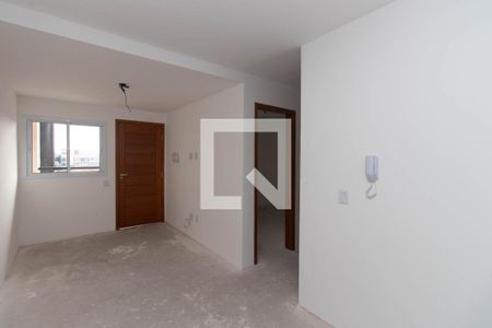 Sala/Cozinha de apartamento à venda com 2 quartos, 44m² em Parque Vitoria, São Paulo