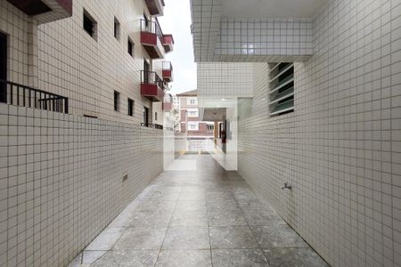 Área Comum - Garagem de apartamento para alugar com 1 quarto, 54m² em Guilhermina, Praia Grande